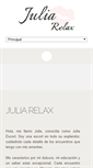 Mobile Screenshot of juliarelax.com
